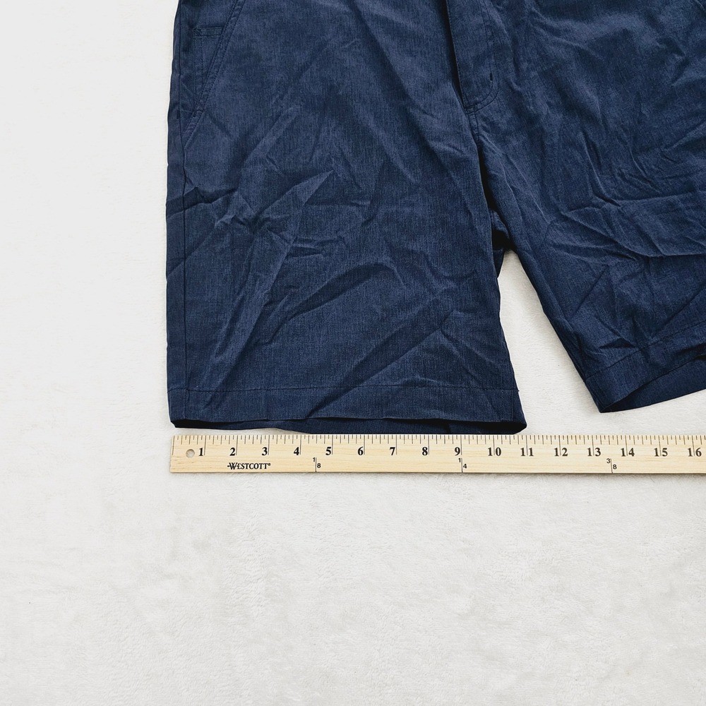 Fox Racing Essex Tech Shorts Mens 34 Navy Blue Stretch Chino MTB Casual Hiking - Picture 7 of 11